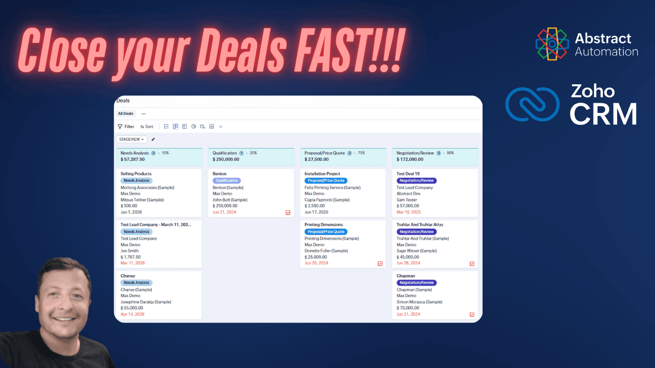 How to Re-Engage Stale Deals in Zoho CRM